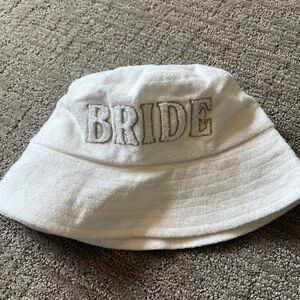 BRIDE bucket hat - never worn